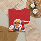 STEEN VOOR STEEN! Unisex T-shirt | De Metselaar | VlaamseKracht®