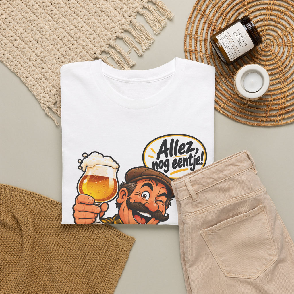 ALLEZ, NOG EENTJE! Unisex T-shirt | Vlaamse Humor | VlaamseKracht®