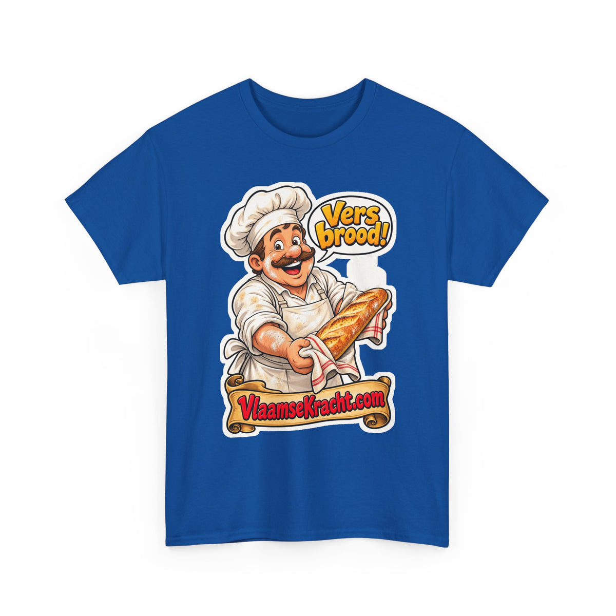VERS BROOD! Unisex T-shirt | De Bakker | VlaamseKracht®