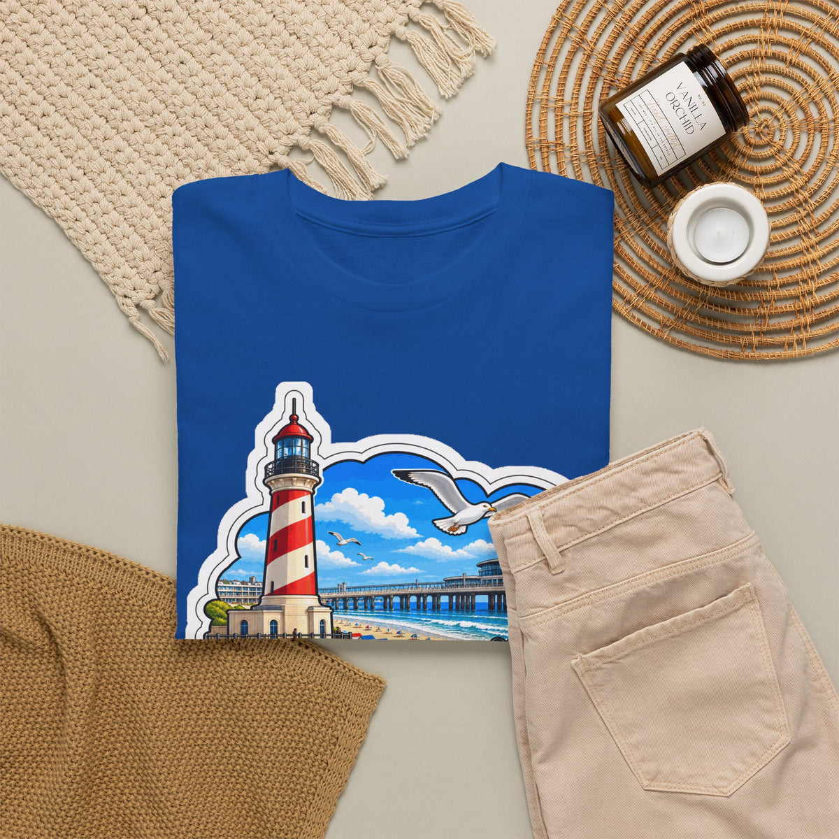 BLANKENBERGE Unisex T-shirt | Vlaamse Stad | VlaamseKracht®