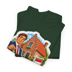 THUIS BEGINT HIER! Unisex T-shirt | De Makelaar | VlaamseKracht®