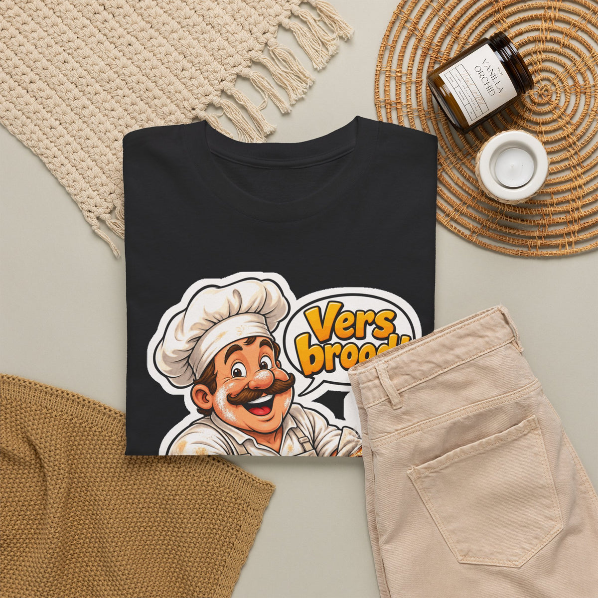 VERS BROOD! Unisex T-shirt | De Bakker | VlaamseKracht®