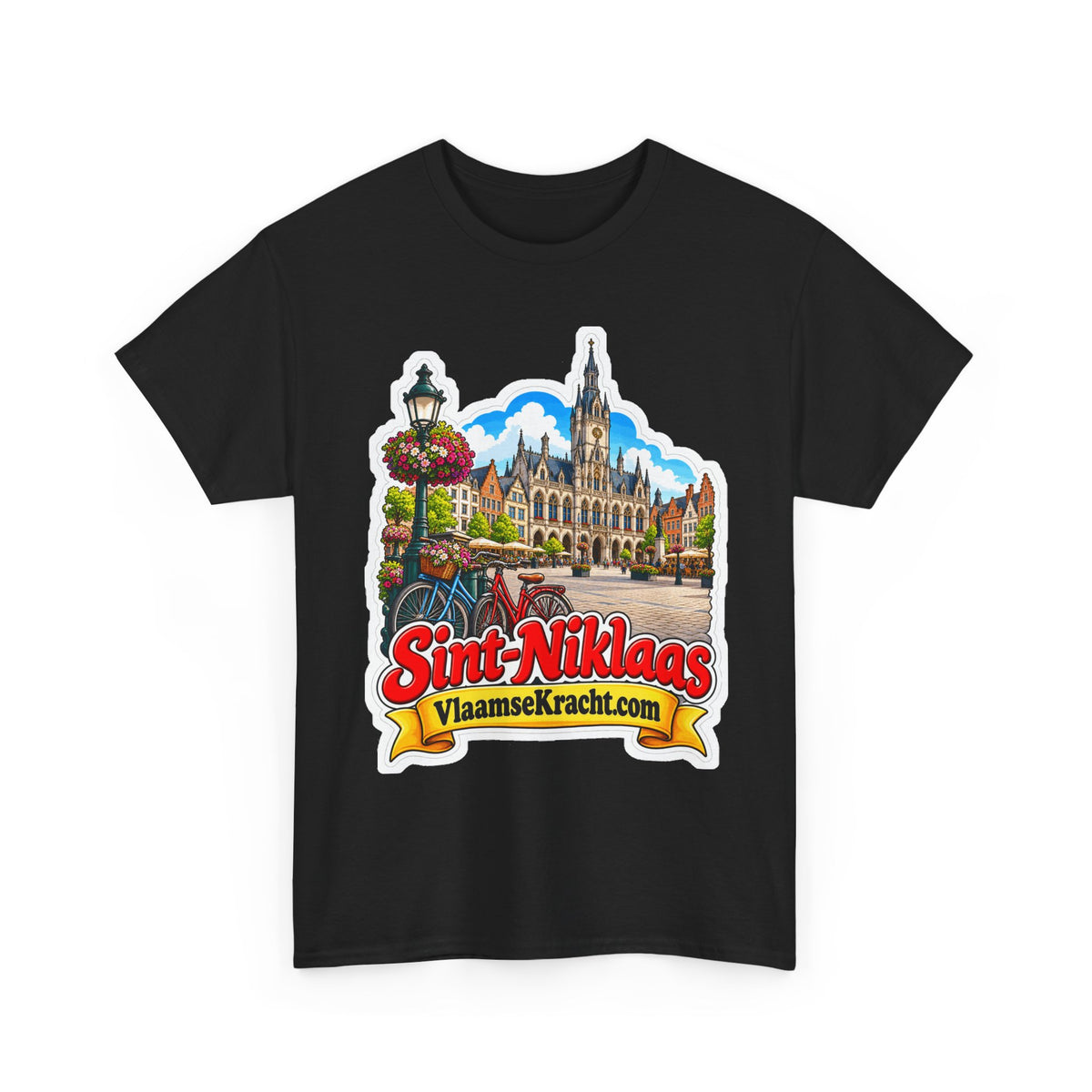 SINT-NIKLAAS Unisex T-shirt | Vlaamse Stad | VlaamseKracht®