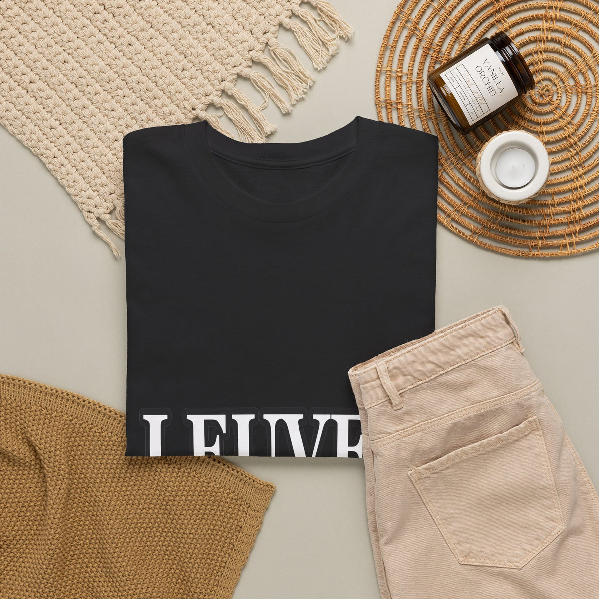 LEUVEN Unisex T-shirt | Belgische Driekleur | VlaamseKracht®