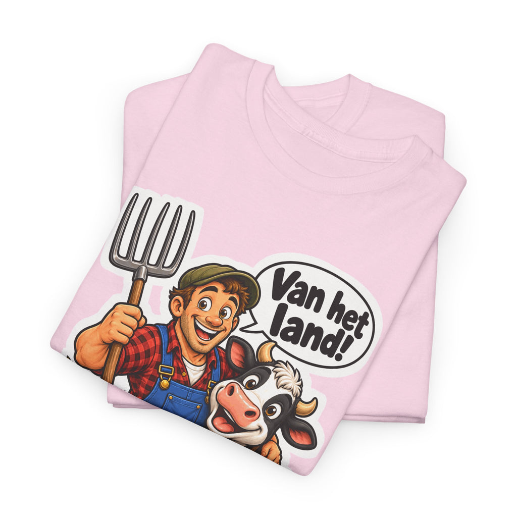 VAN HET LAND! Unisex T-shirt | De Landbouwer | VlaamseKracht®