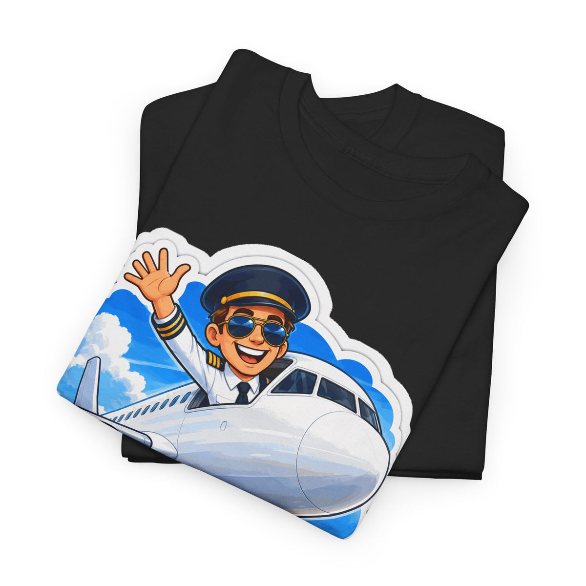 DE LUCHT IN! Unisex T-shirt | De Piloot | VlaamseKracht®