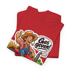 GAS GEVEN! Unisex T-shirt | De Tractorboer | VlaamseKracht®