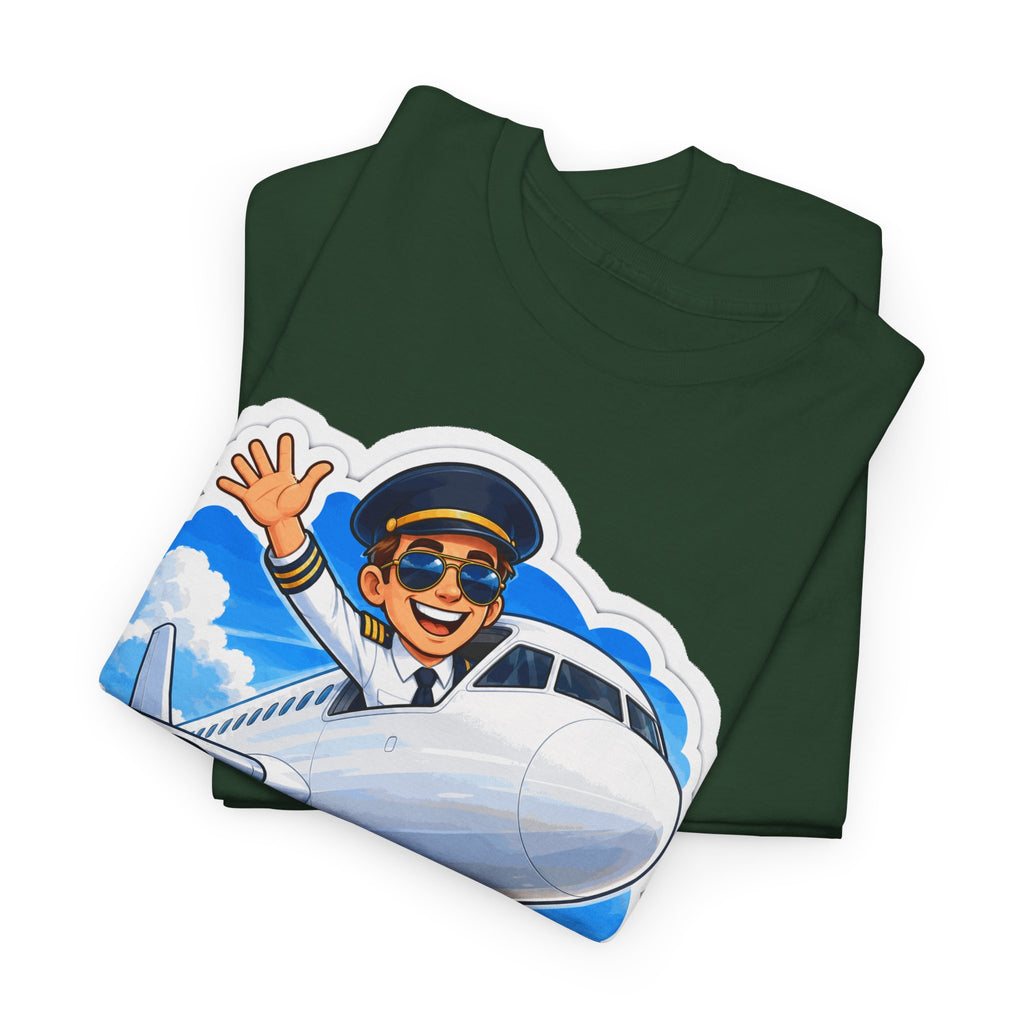 DE LUCHT IN! Unisex T-shirt | De Piloot | VlaamseKracht®
