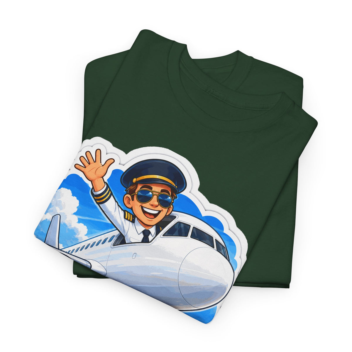DE LUCHT IN! Unisex T-shirt | De Piloot | VlaamseKracht®
