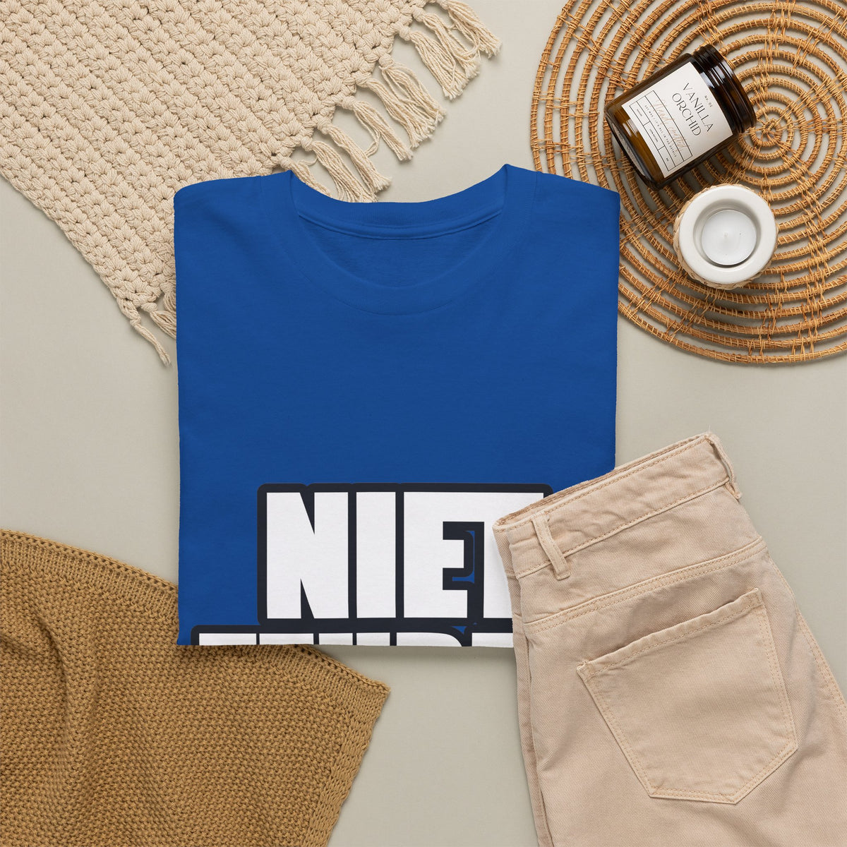 NIET ZEUREN Unisex T-shirt | Vlaamse Humor | VlaamseKracht®