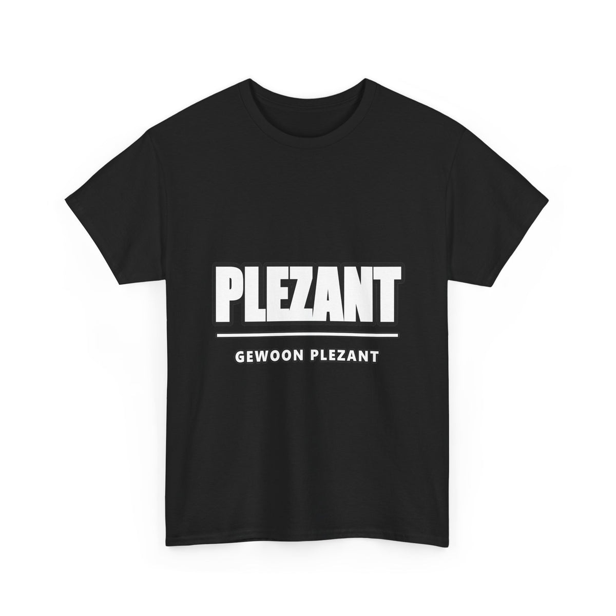 PLEZANT Unisex T-shirt | Vlaamse Humor | VlaamseKracht®