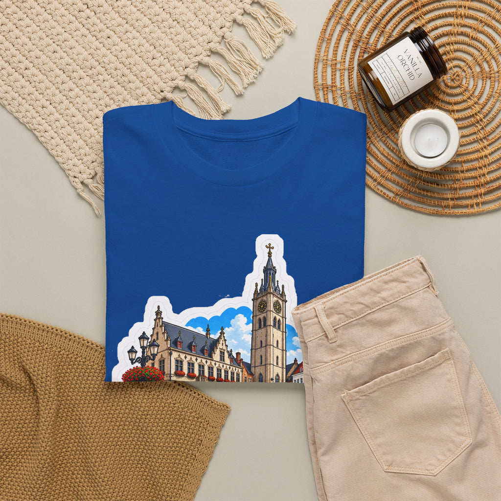 TIELT Unisex T-shirt | Vlaamse Stad | VlaamseKracht®