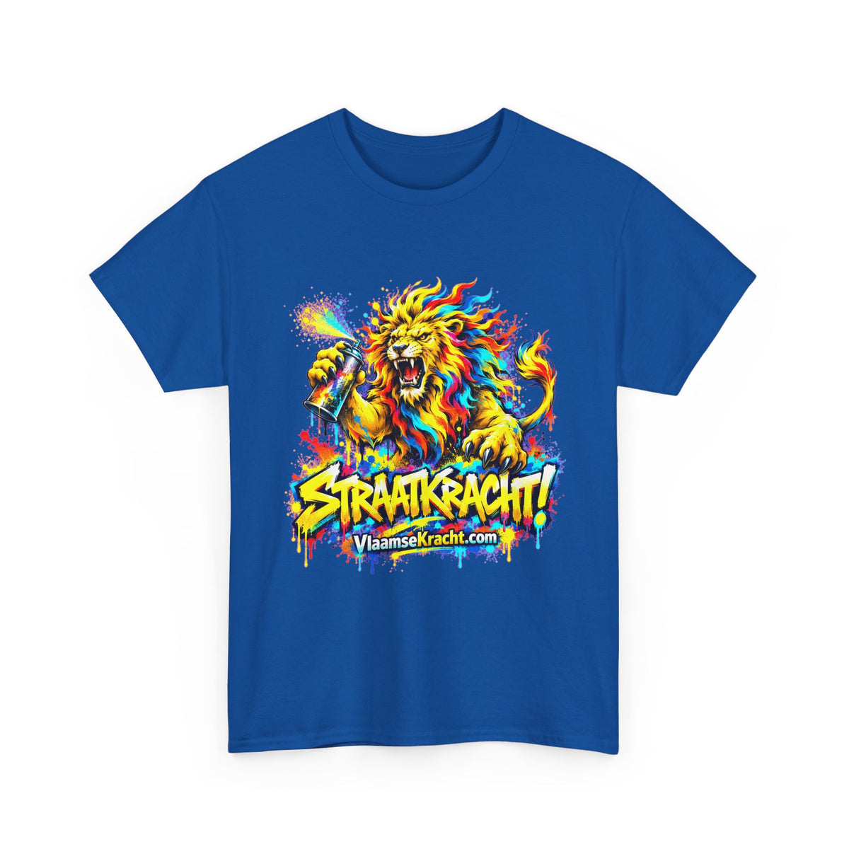 STRAATKRACHT! Unisex T-shirt | Graffiti | VlaamseKracht®