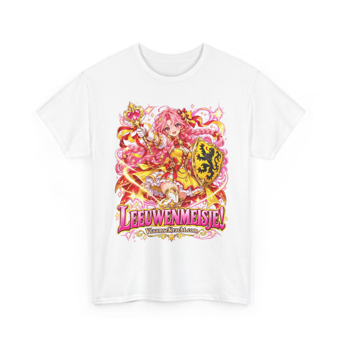 LEEUWENMEISJE! Unisex T-shirt | Anime | VlaamseKracht®