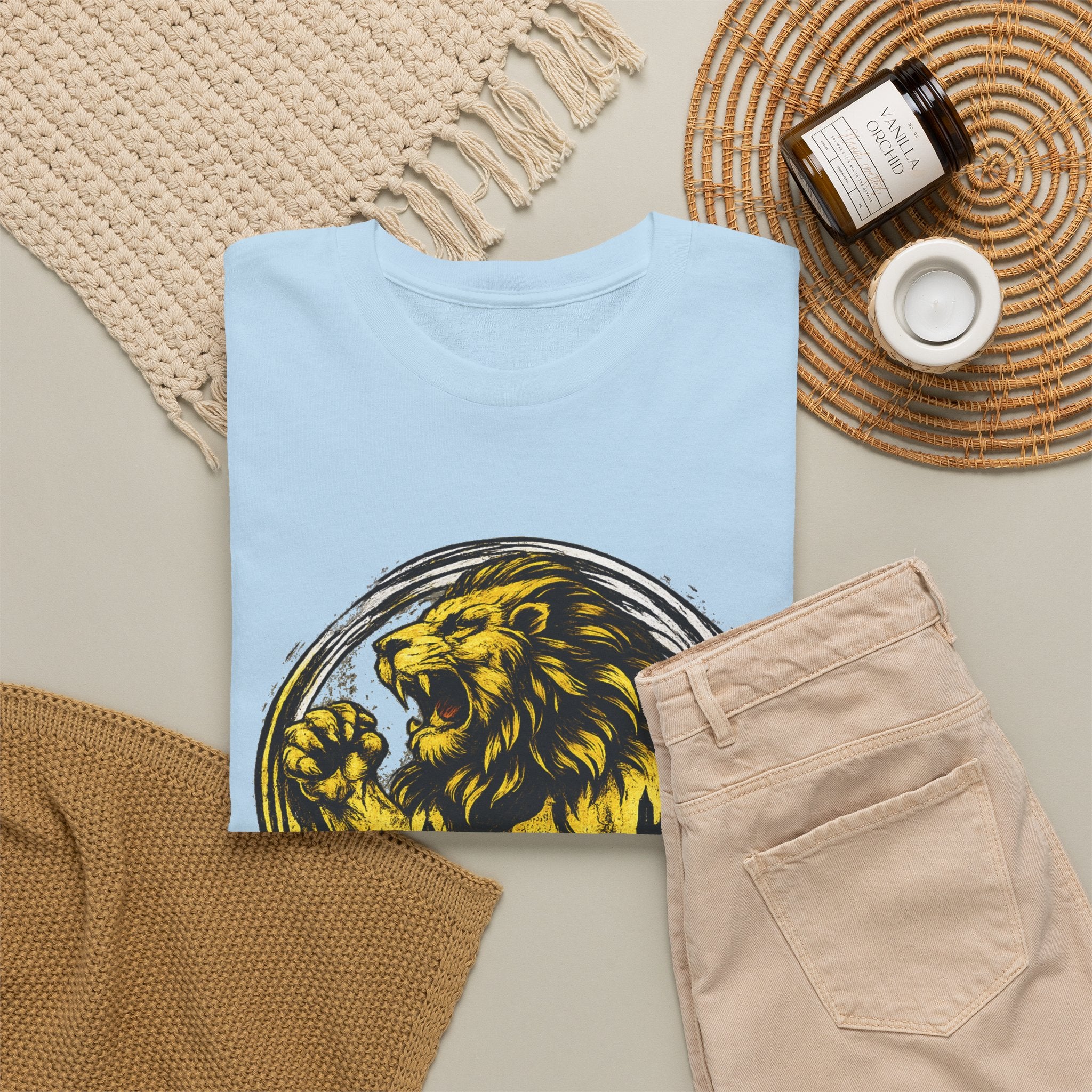 Premium Vlaamse Leeuw Vlaanderen T-Shirt – In Hart en Daad | VlaamseKracht®