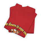 WIELRENNER Unisex T-shirt | De koers is van ons | VlaamseKracht®