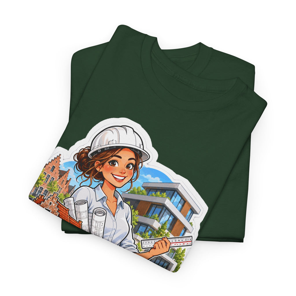 PLANNEN WORDEN REALITEIT! Unisex T-shirt | De Architect | VlaamseKracht®