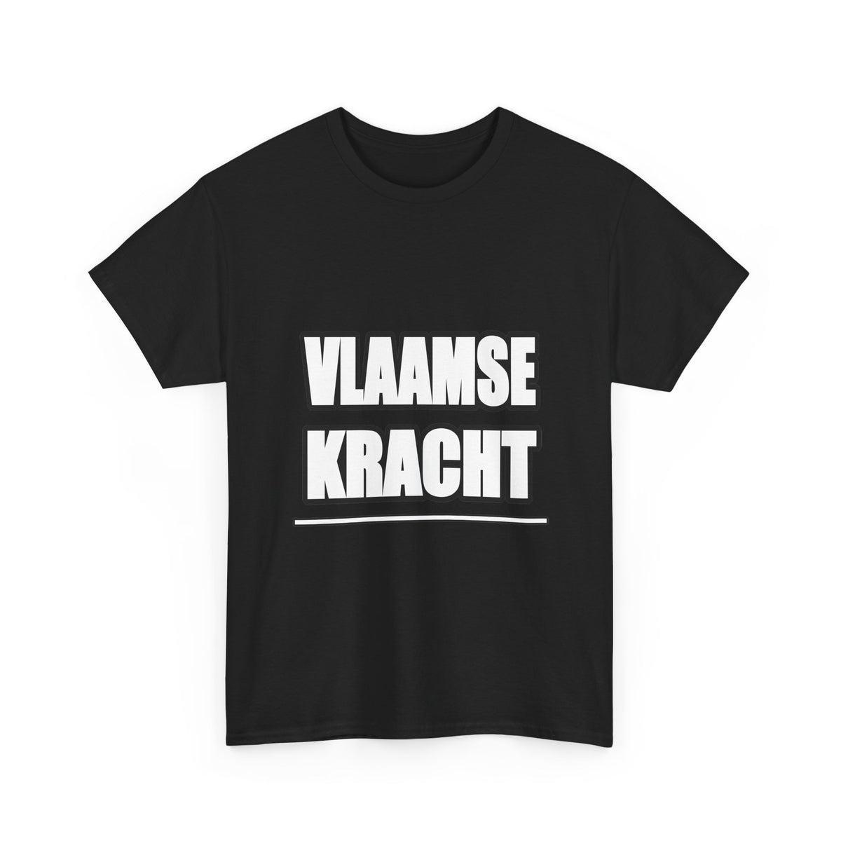 VLAAMSE KRACHT Unisex T-shirt | Stoere Letters | VlaamseKracht®
