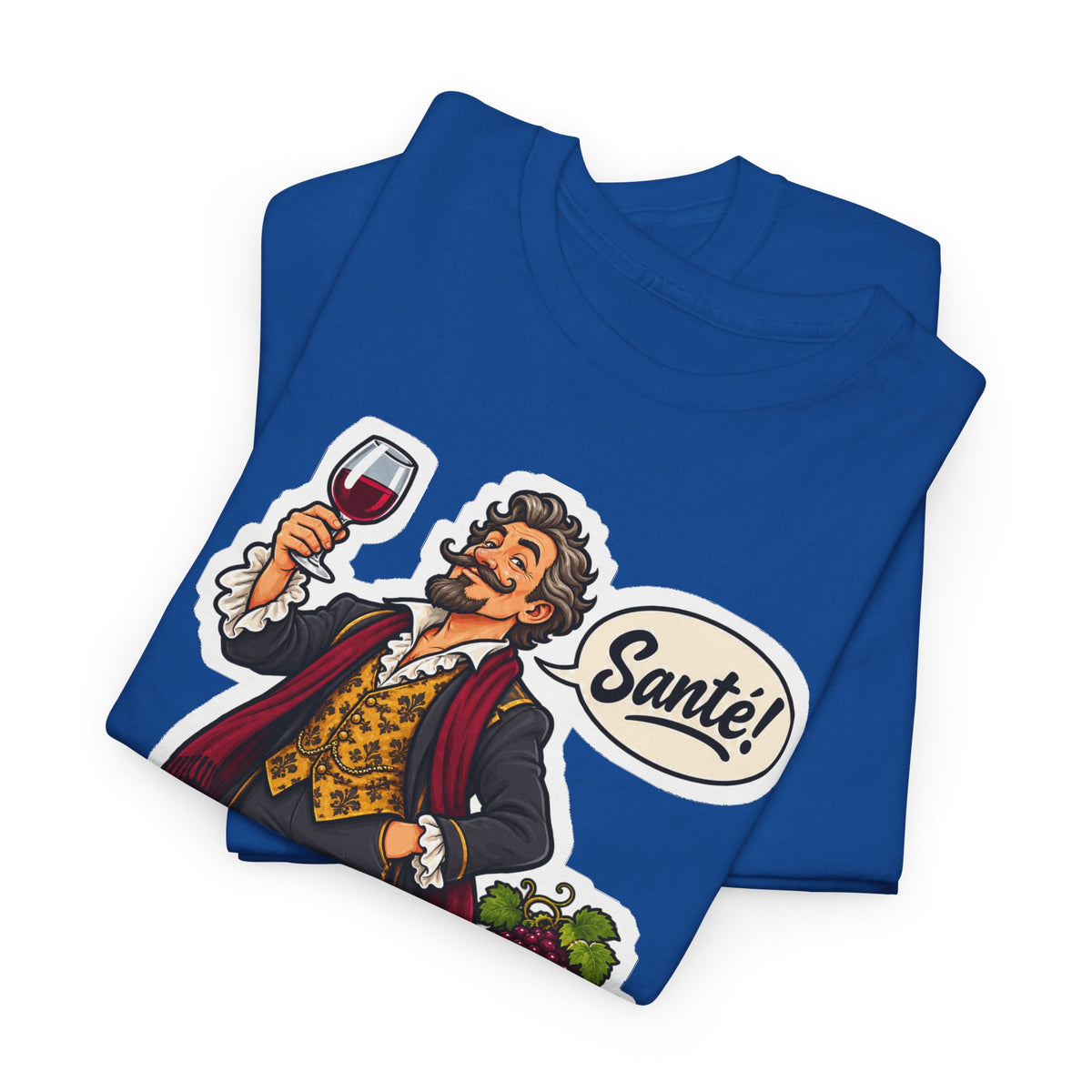 SANTÉ! Unisex T-shirt | De Wijnkenner | VlaamseKracht®