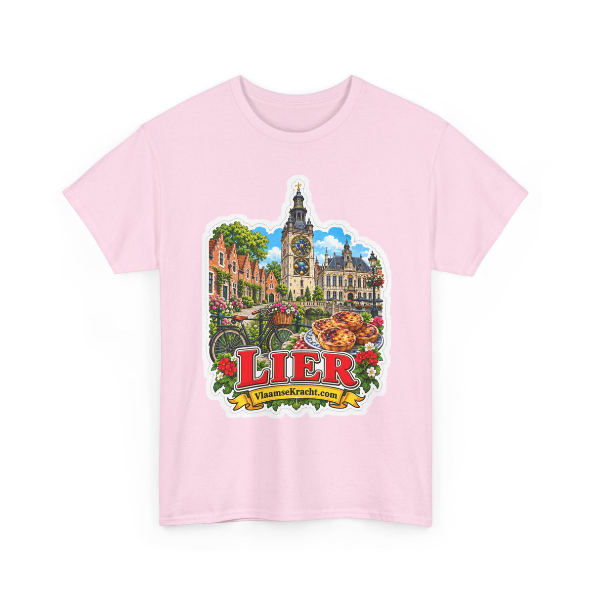 LIER Unisex T-shirt | Nieuw ontwerp | VlaamseKracht®