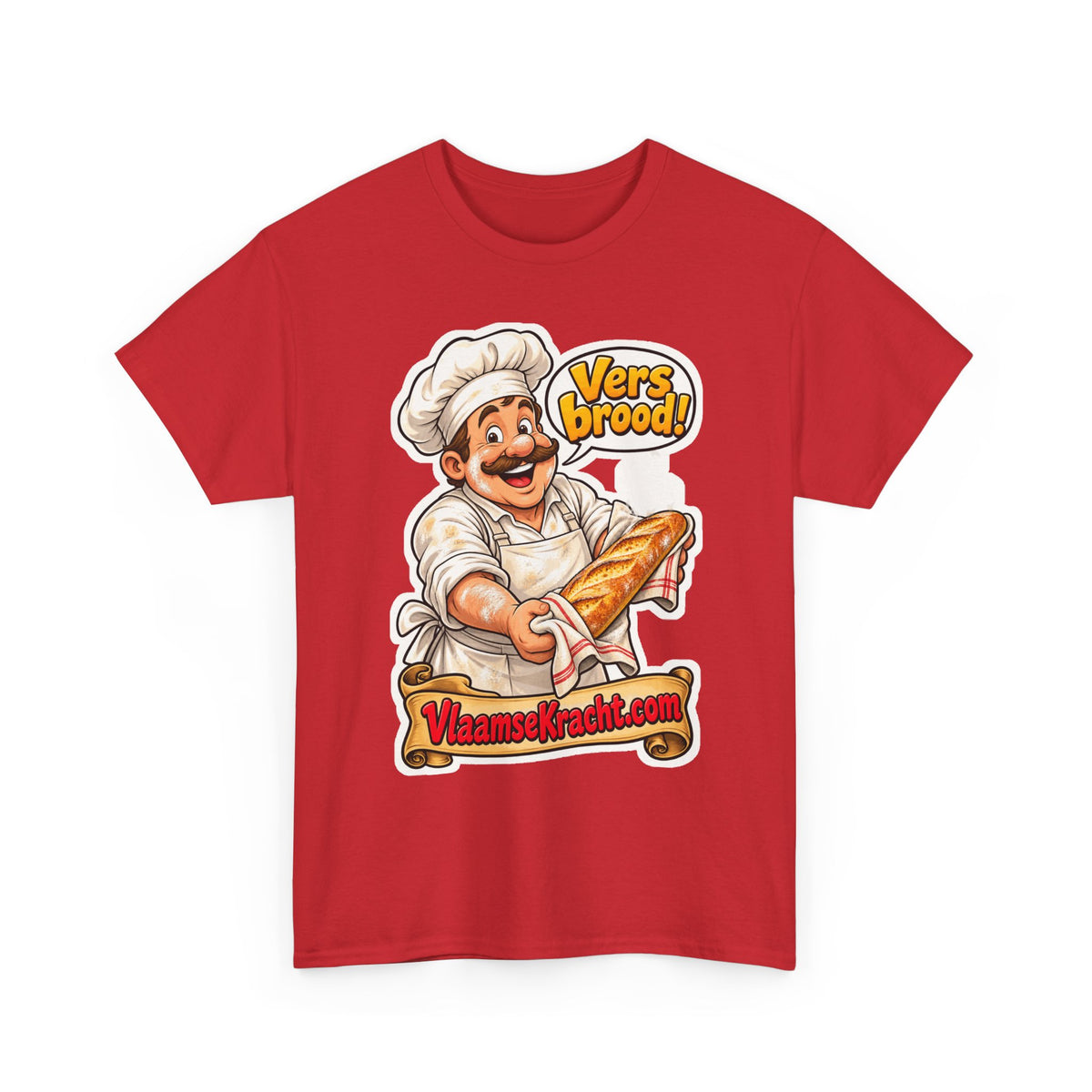 VERS BROOD! Unisex T-shirt | De Bakker | VlaamseKracht®