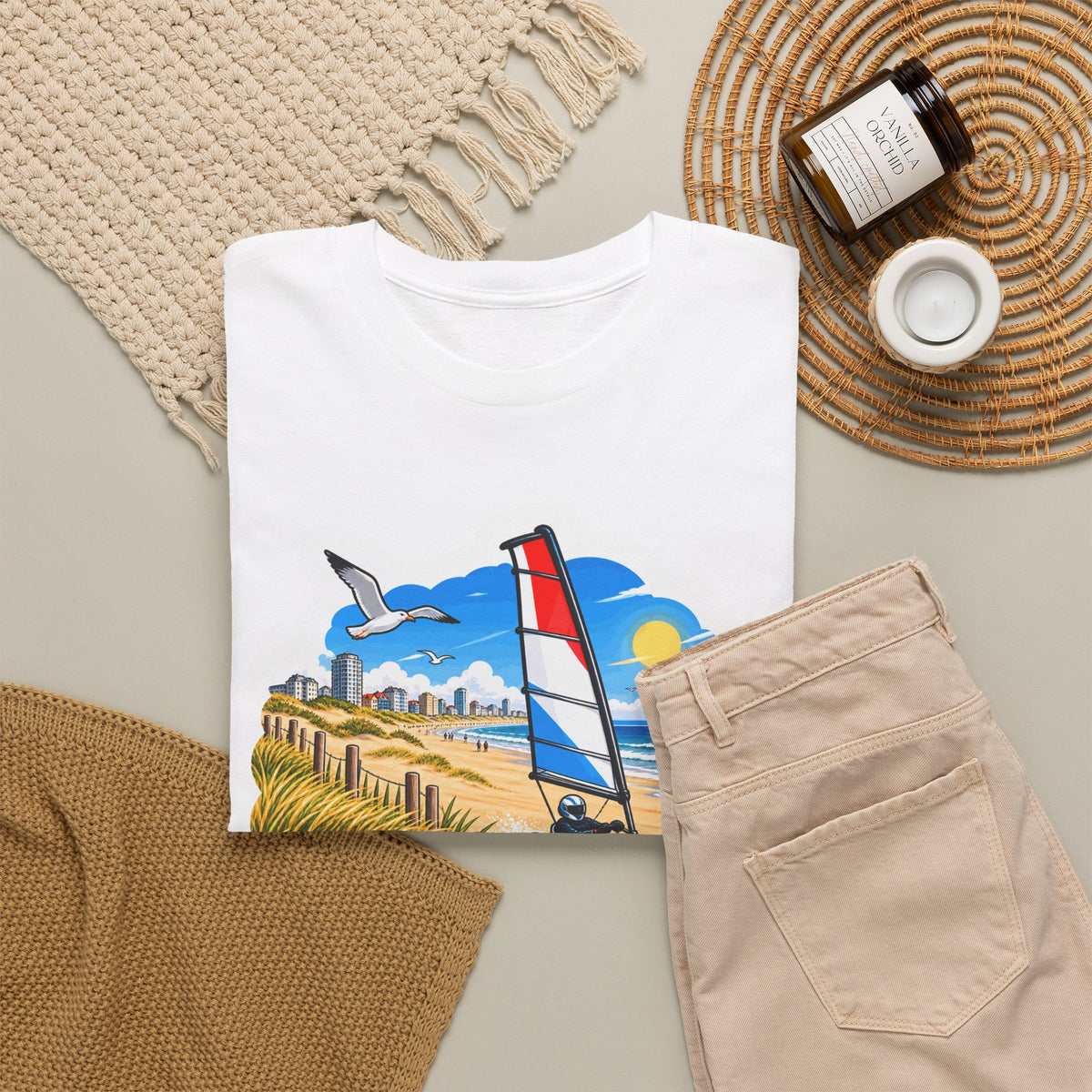 DE PANNE Unisex T-shirt | Vlaamse Stad | VlaamseKracht®