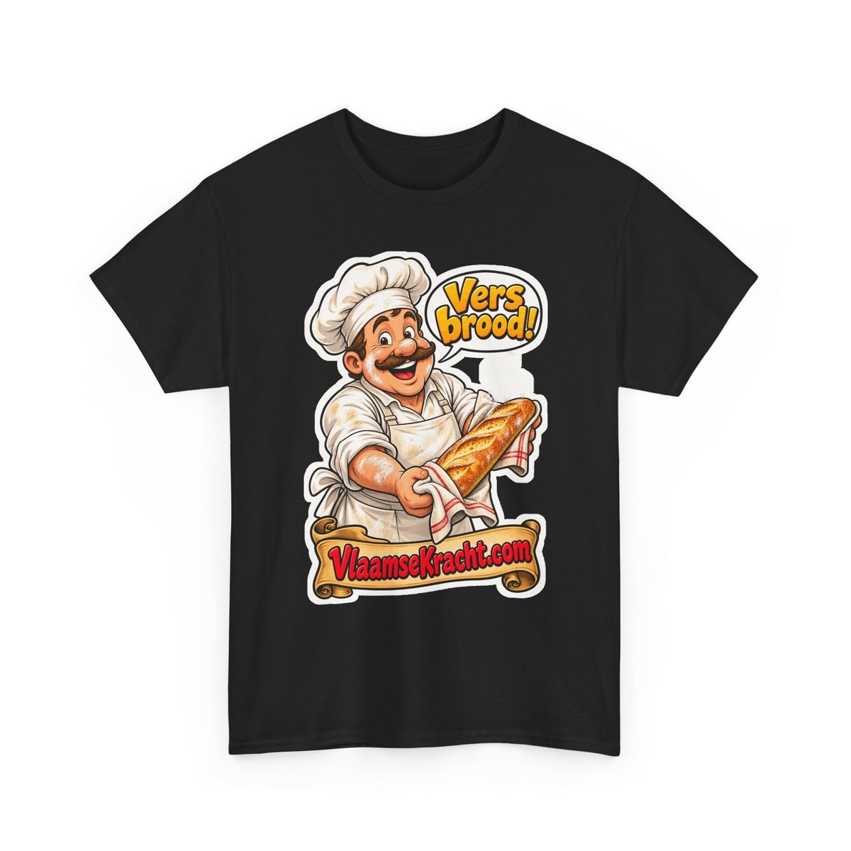 VERS BROOD! Unisex T-shirt | De Bakker | VlaamseKracht®