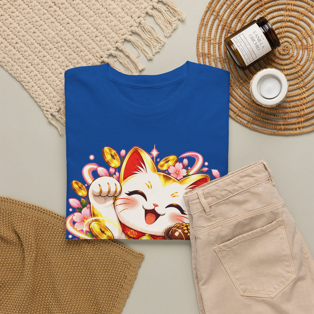 GELUKSKAT! Unisex T-shirt | Kawaii | VlaamseKracht®