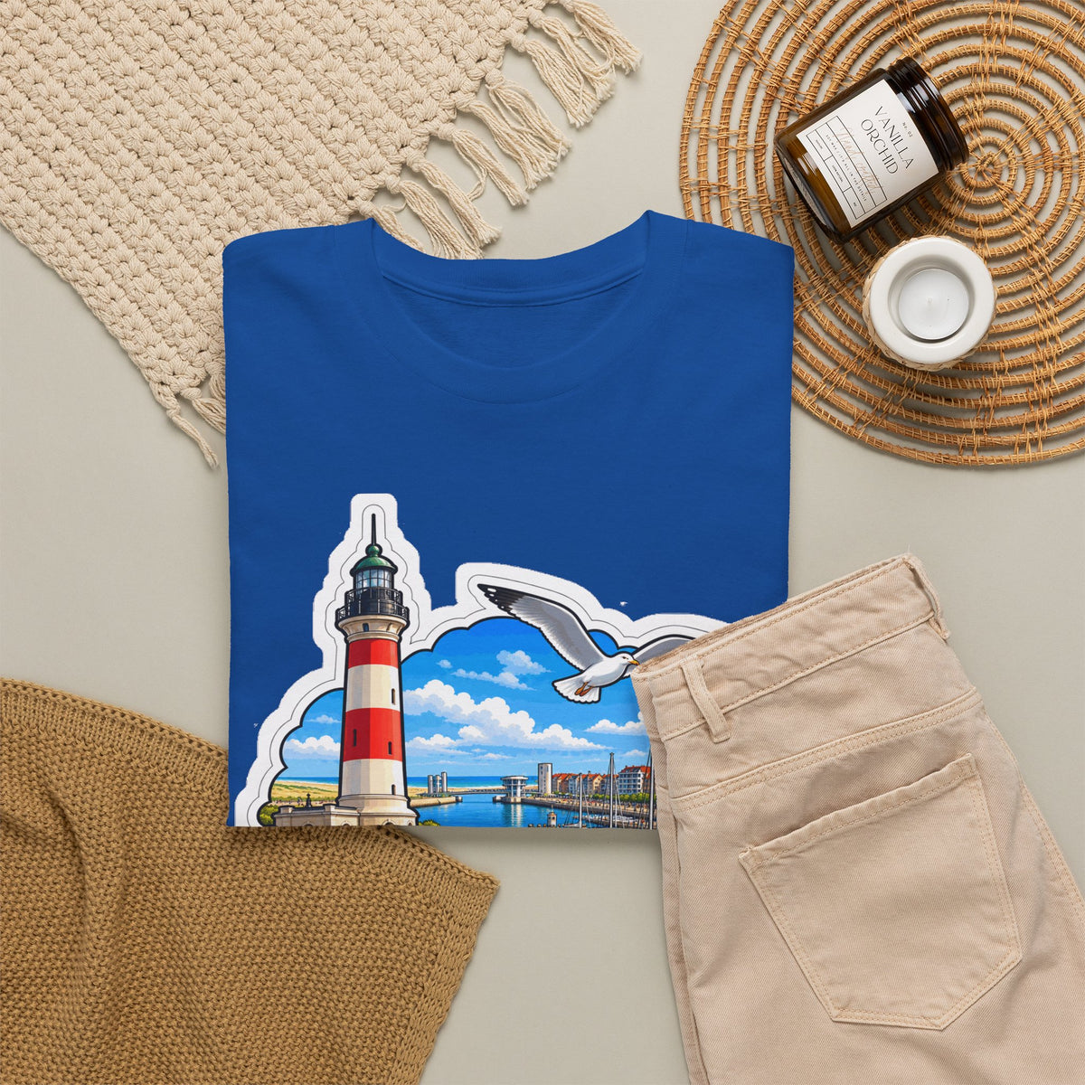 NIEUWPOORT Unisex T-shirt | Vlaamse Stad | VlaamseKracht®