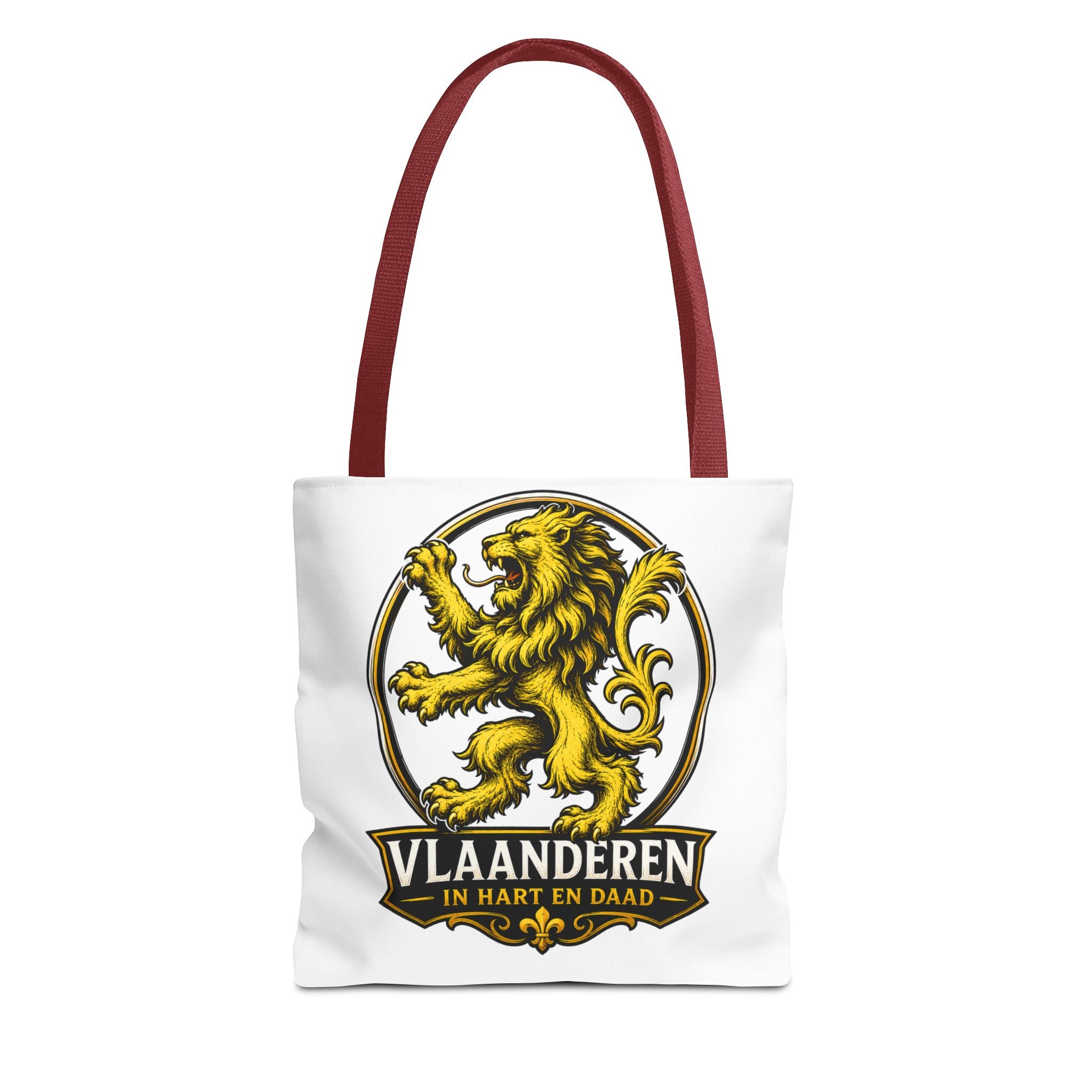 Premium Vlaamse Leeuw Tote Bag (AOP) | VlaamseKracht®