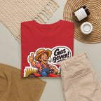 GAS GEVEN! Unisex T-shirt | De Tractorboer | VlaamseKracht®
