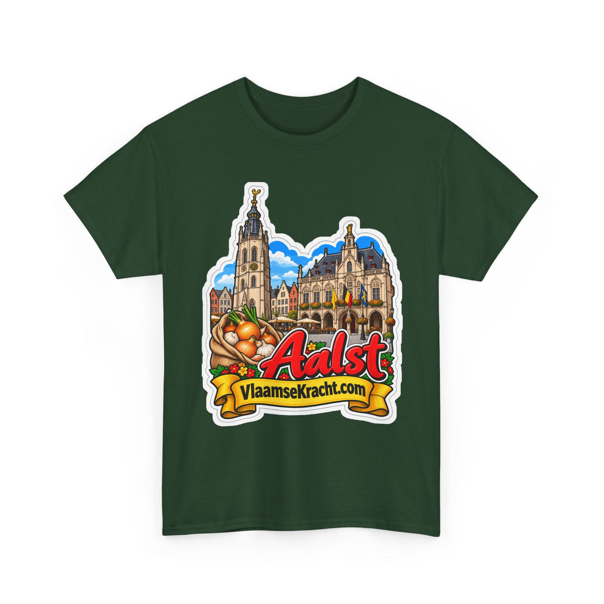 AALST Unisex T-shirt | Vlaamse Stad | VlaamseKracht®