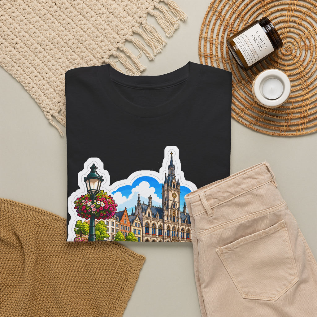 SINT-NIKLAAS Unisex T-shirt | Vlaamse Stad | VlaamseKracht®