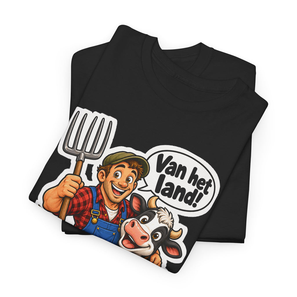 VAN HET LAND! Unisex T-shirt | De Landbouwer | VlaamseKracht®
