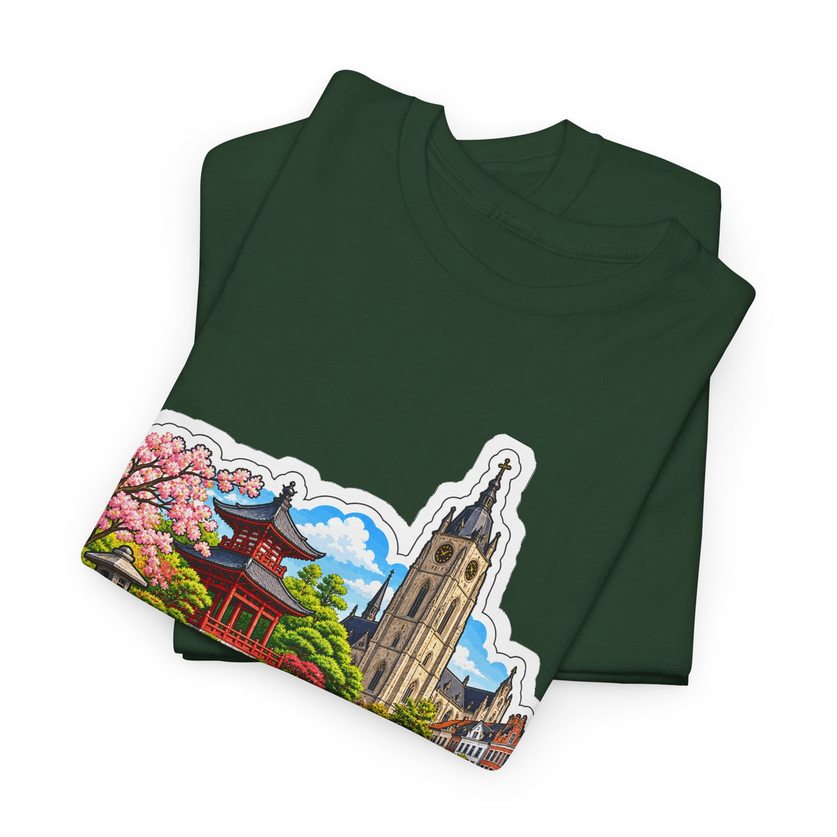 HASSELT Unisex T-shirt | Vlaamse Stad | VlaamseKracht®