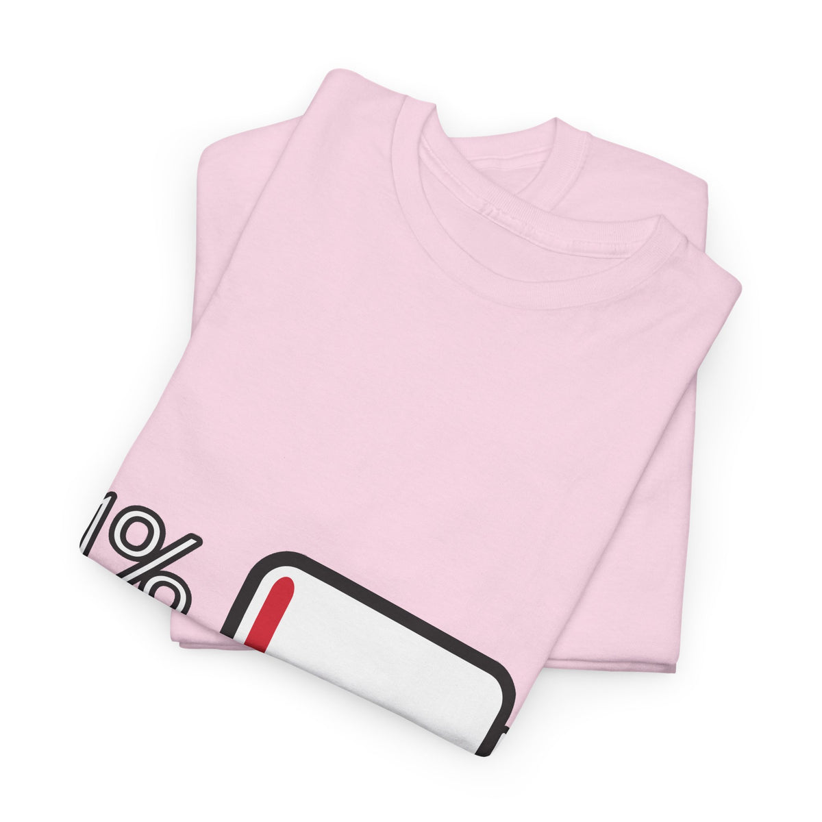 1% Maandag Unisex T-shirt | Vlaamse Humor | VlaamseKracht®