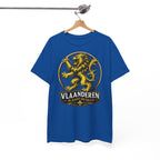 Premium Vlaamse Leeuw Vlaanderen Color Edition T-Shirt | In Hart en Daad | Unisex  | VlaamseKracht®