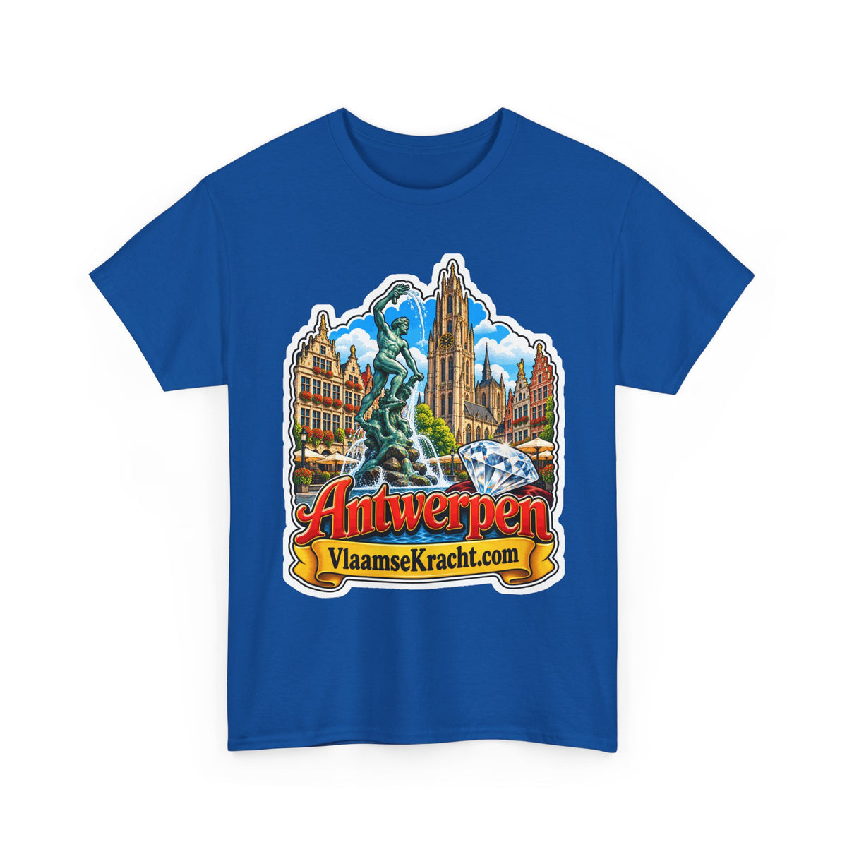 ANTWERPEN Unisex T-shirt | Vlaamse Stad | VlaamseKracht®