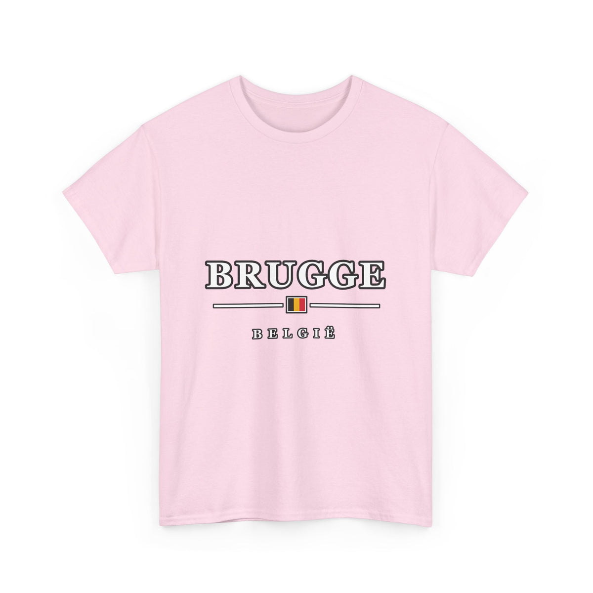 BRUGGE Unisex T-shirt | Minimalistisch | VlaamseKracht®