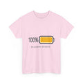 100% Kracht Unisex T-shirt | Volle Batterij | VlaamseKracht®