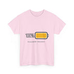 100% Kracht Unisex T-shirt | Volle Batterij | VlaamseKracht®