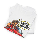 RUSTIG AAN, HÉ! Unisex T-shirt | De Oldtimer | VlaamseKracht®