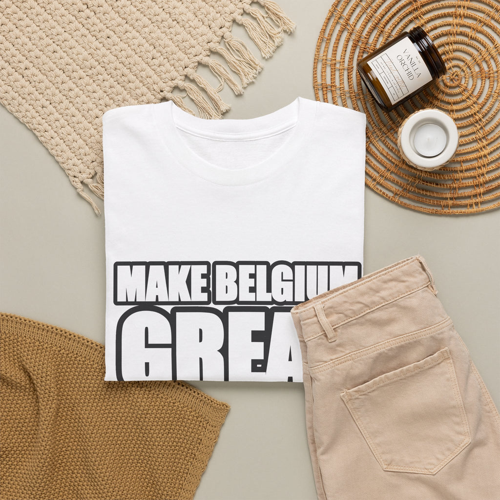 MAKE BELGIUM GREAT AGAIN Unisex T-shirt | Belgisch Statement | VlaamseKracht®