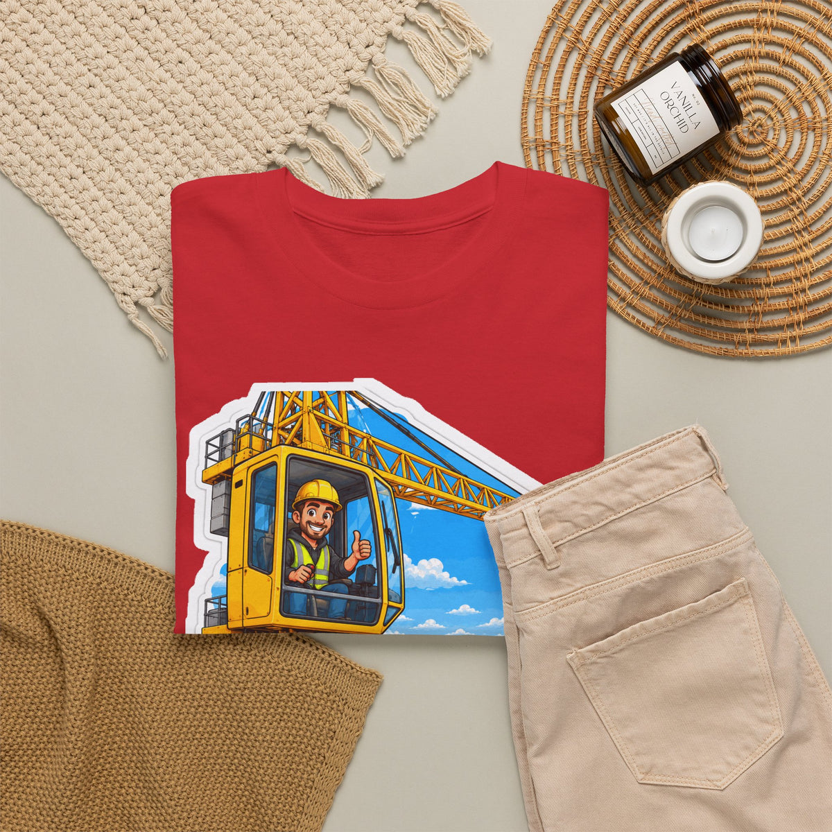 HOGEROP! Unisex T-shirt | De Kraanman | VlaamseKracht®