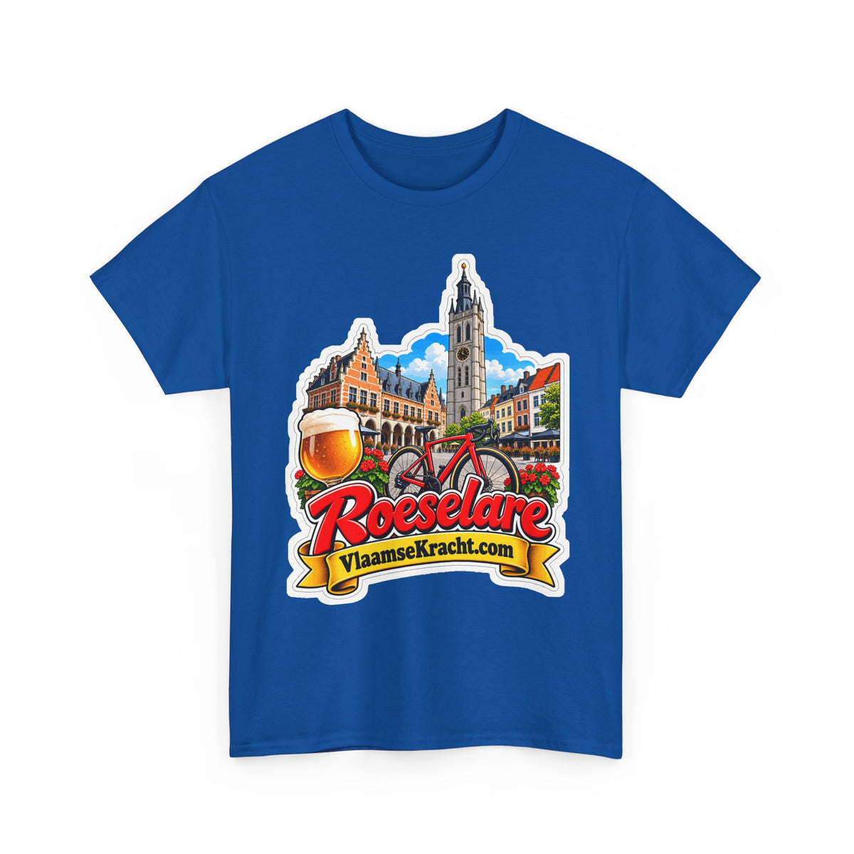 ROESELARE Unisex T-shirt | Vlaamse Stad | VlaamseKracht®