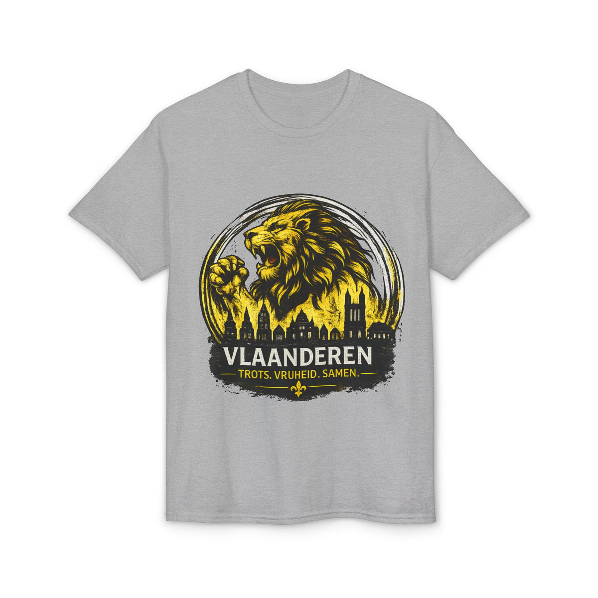 Vlaanderen Lion T‑Shirt — Proud Vlaanderen Graphic Tee