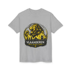 Premium Vlaamse Leeuw Vlaanderen Color Edition T-Shirt | In Hart en Daad | Unisex  | VlaamseKracht®