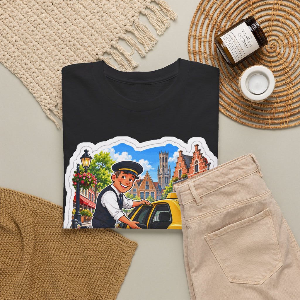 STAP MAAR IN! Unisex T-shirt | De Taxichauffeur | VlaamseKracht®