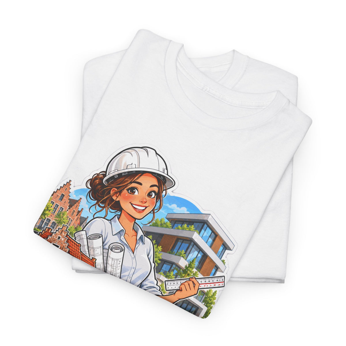 PLANNEN WORDEN REALITEIT! Unisex T-shirt | De Architect | VlaamseKracht®