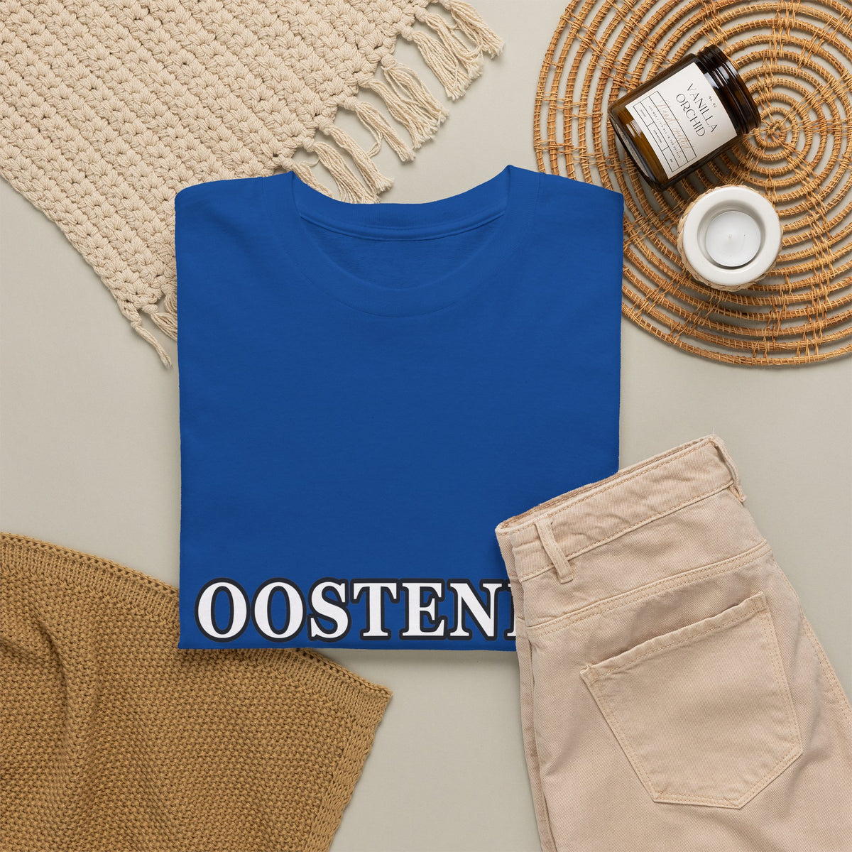 OOSTENDE Unisex T-shirt | Noordzee | VlaamseKracht®
